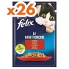 Felix Pouch Le Ghiottonerie Sığır Etli Yaş Kedi Maması 85 Gr - 26 AL 24 ÖDE