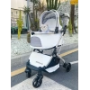 Hafif Katlanabilir ve Ayrılabilir Evcil Hayvan Arabası 15 Kg Kapasiteli