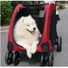 Katlanabilir Kedi Küçük Orta ve Büyük Irk Köpekler İçin Köpek Arabası 55 Kg Kapasiteli