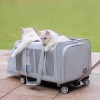 Kedi Köpek İki Taraflı Genişletilebilir ve Taşınabilir Sırt Çantası 15 Kg Kapasiteli