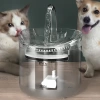 Kedi Köpek Şeffaf Sessiz Otomatik Su Çeşmesi 1.8 Lt Kapasiteli