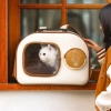 Kedi Küçük Irk Köpek Seyahat Sırt Çantası ve Tekerlekli Kullanımlı