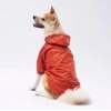 Pawstar Pluvia İçi Polar Orta-Büyük Irk Köpek Yağmurluk Turuncu