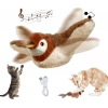 Şarjlı Sesli Uçan Kuş Kedi Oyuncağı