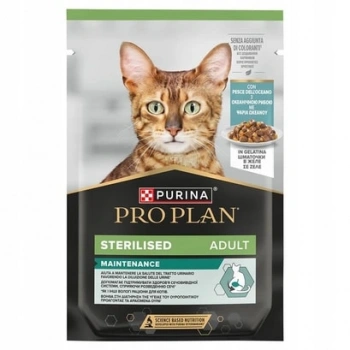 ProPlan Sterilised Balık Etli Pouch Yetişkin Kedi Yaş Maması 85 Gr