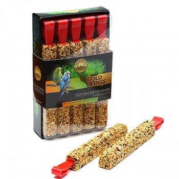 Gold Wings Premium Muhabbet Krakeri Ballı-Meyveli 10lu Paket