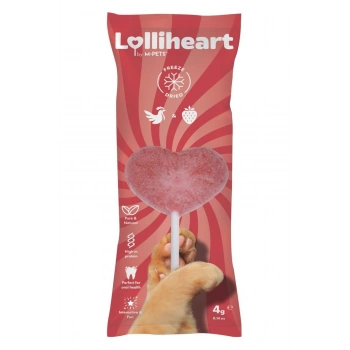 M-Pets Lolliheart Tavuklu ve Çilekli Kedi Ödülü 4 Gr