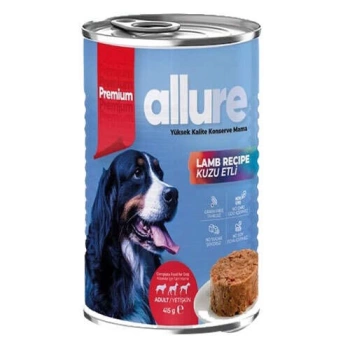 Allure Premium Kuzu Etli Köpek Konservesi 400 Gr