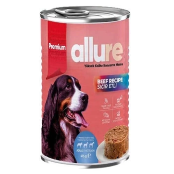 Allure Premium Sığır Etli Köpek Konservesi 400 Gr