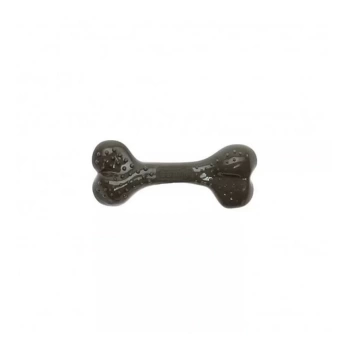 Aquael Ecomfy Toy Kemik Şeklinde Nane Aromalı Köpek Oyuncağı Haki 12.5 Cm