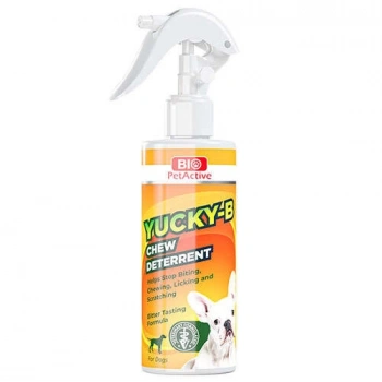 Bio Pet Active Yucky-B Köpekler İçin Uzaklaştırıcı ve Çiğneme Önleyici Sprey 250 Ml