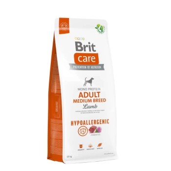 Brit Care Adult Medium HypoAllergenic Orta Irk Kuzulu Köpek Maması 12 Kg + Profine Ödül Maması HEDİYELİ