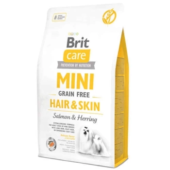 Brit Care Mini Hair Skin Küçük Irk Somonlu Tahılsız Köpek Maması 7 Kg