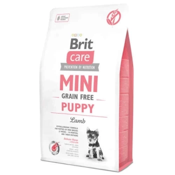 Brit Care Mini Puppy Kuzulu Küçük Irk Yavru Tahılsız Köpek Maması 7 Kg + Gimdog Ödül Maması HEDİYELİ