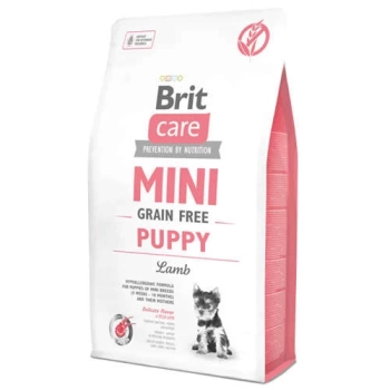 Brit Care Mini Puppy Kuzulu Küçük Irk Yavru Tahılsız Köpek Maması 7 Kg + Profine Ödül Maması HEDİYELİ