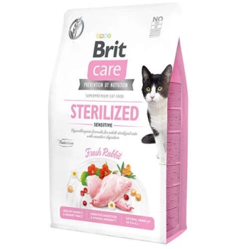 Brit Care Sterilised Sensitive Tavşanlı Tahılsız Kısırlaştırılmış Kedi Maması 2 Kg