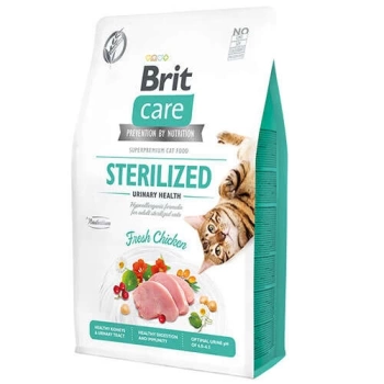 Brit Care Sterilised Urinary Tavuklu Tahılsız Kısırlaştırılmış Kedi Maması 2 Kg