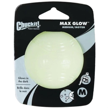 Chuckit! Max Glow Işık Şarjlı Köpek Oyun Topu Medium 6.4 cm