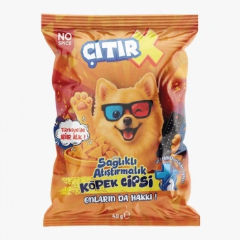 ÇıtırX Köpek Cipsi Kuzu Etli 40 Gr
