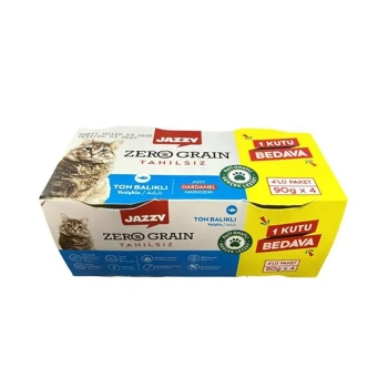 Dardanel Jazzy Ton Balıklı Kedi Konservesi 4x90gr