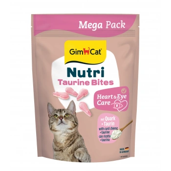Gimcat Nutri Taurinli Lor Peynirli Kedi Ödülü 425 gr - Mega Boy - Kalp ve Göz Bakımı