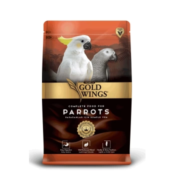 Gold Wings Premium Papağan Yemi 1 Kg