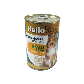 Hello Patty Kuzu Etli Yetişkin Köpek Konservesi 415 Gr