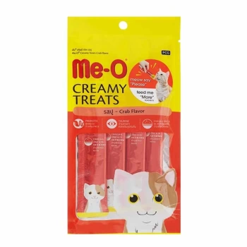 Me-O Creamy Somon Balıklı Sıvı Kedi Ödül Maması 4x15 Gr