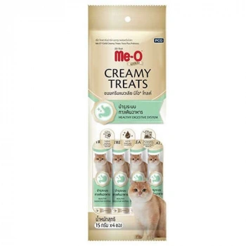 Me-O Gold Creamy Ton Balıklı Ve Prebiyotikli Sıvı Kedi Ödül Maması 60 Gr ( 4 x 15 Gr )