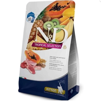 N&D Tropical Selection Kitten Kuzu Etli Yavru Kedi Maması 1.5 Kg
