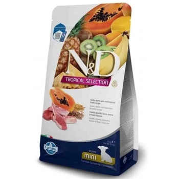 N&D Tropical Selection Kuzu Etli ve Tropikal Meyveli Mini Yavru Köpek Maması 1.5 Kg