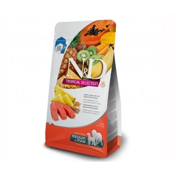 N&D Tropical Selection Somonlu Orta ve Büyük Irk Yetişkin Köpek Maması 10 Kg