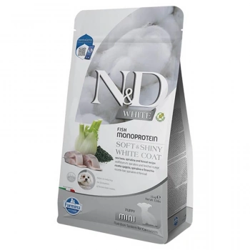 N&D White Balıklı ve Spirulinalı Mini Yavru Köpek Maması 1.5 Kg