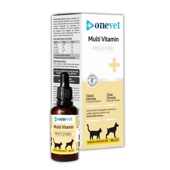 OneVet Kedi Köpek Multi Vitamin Şurup 50 ml