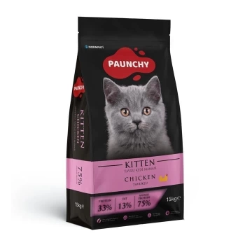 Paunchy Kitten Tavuklu Yavru Kedi Maması 15 Kg