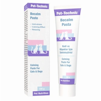 Pet-Technic Becalm Paste Kedi Köpek Stres ve Anksiyete Azaltıcı Doğal Sakinleştirici Takviye 100 Gr