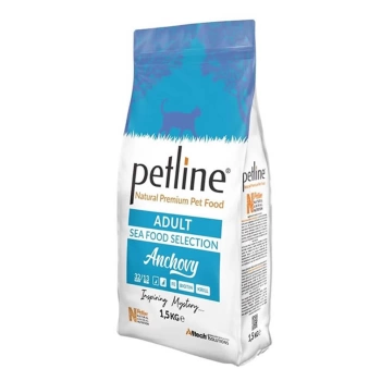 Petline Super Premium Anchovy Hamsili Yetişkin Kedi Maması 1.5 Kg