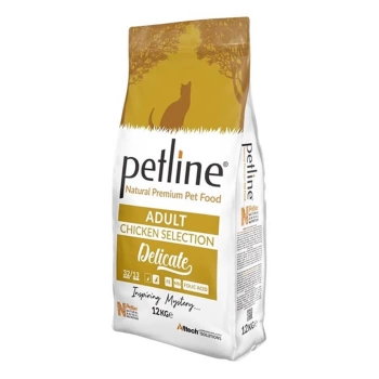 Petline Super Premium Delicate Tavuklu Yetişkin Kedi Maması 12 Kg