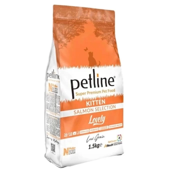 Petline Super Premium Lovely Somonlu Yavru Kedi Maması 1.5 Kg