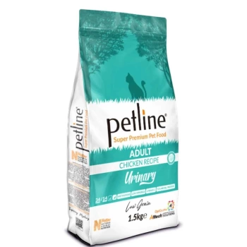 Petline Super Premium Urinary Tavuklu İdrar Yolu Sağlığı Destekleyici Yetişkin Kedi Maması 1.5 Kg