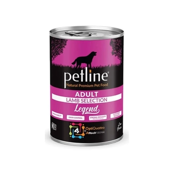 Petline Super Premium Yetişkin Köpek Konservesi Kuzu Etli Ve Pirinçli Pate 400 Gr