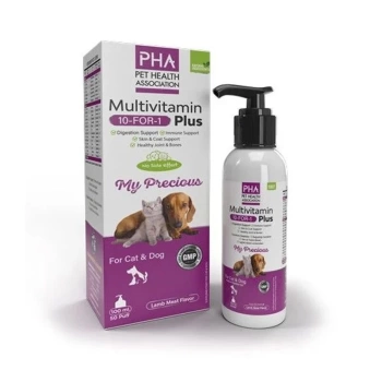 PHA-Pet Health Association Multivitamin 10 For 1 Plus Kedi ve Köpekler İçin Multivitamin Desteği 100 ML