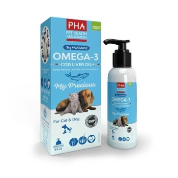 PHA-Pet Health Association Omega-3 Kedi ve Köpekler İçin Takviye Edici Balık Yağı 100 ML