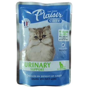 Plaisir Urinary İdrar Taşı Önleyici Balıklı Pouch Yaş Kedi Maması 85 Gr