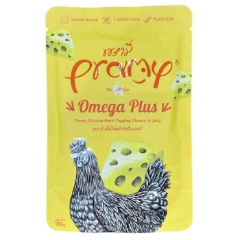 Pramy Jöle İçinde Tavuklu ve Peynirli Yetişkin Kedi Maması 70 gr