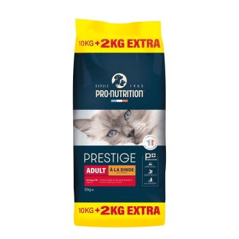 Pro Nutrition Prestige Adult Hindili Yetişkin Kedi Maması 10+2 Kg