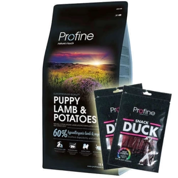 Profine Puppy Lamb Hipo-Alerjenik Yavru Köpek Maması 15 Kg + 2 Adet Profine Ödül Maması Hediyeli