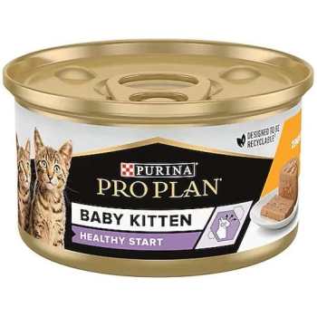 ProPlan Baby Kitten Tavuk Etli Yavru Kedi Konservesi 85 Gr.