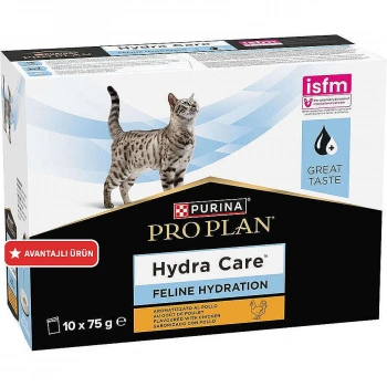 ProPlan Pouch Feline Tavuk Etli Hydra Care Kedi Yaş Maması 85 Gr x 10 Adet