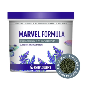 Reeflowers Marvel Formula Pellet Tatlı ve Tuzlu Su Balık Yemi 150 ml